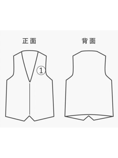 商品画像：ニットベスト(厚手)/S/コットン/BLU/OAMU751067// 6