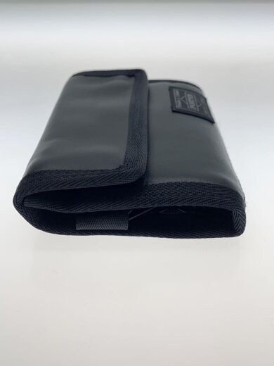 商品画像：2つ折り財布/ナイロン/BLK/無地/メンズ/023-01084// 5