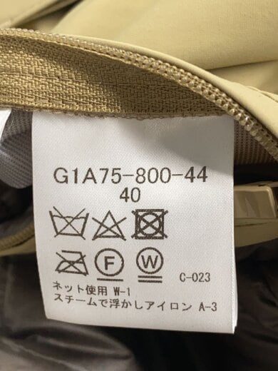 商品画像：コート/40/ナイロン/KHK/無地/G1A75-800-44 5
