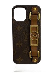 iPhone・バンパードーフィーヌ12/12PRO_モノグラム/--/BRW/モノグラム/レディース/