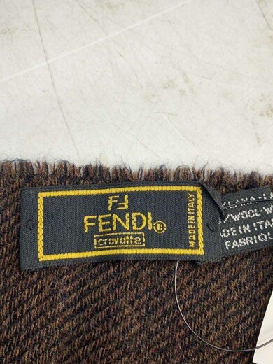 画像：FENDIマフラー/ウール/BRW/メンズ2