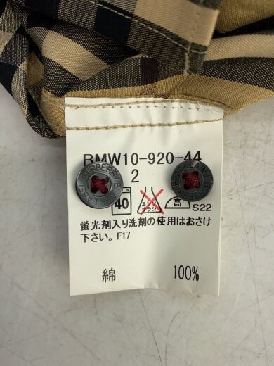 商品画像：長袖シャツ/2/コットン/BRW/チェック/BMW10-920-44 4