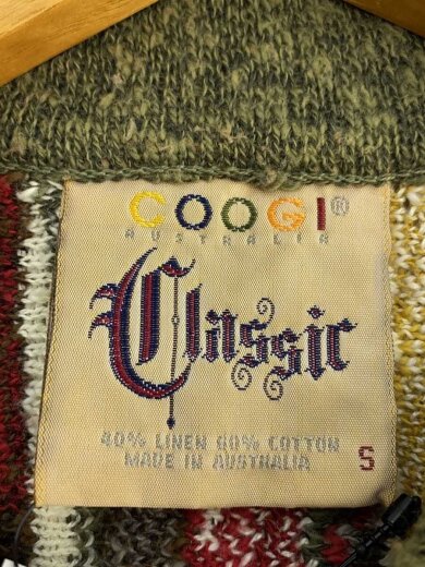 画像：COOGIニット・セーター(厚手)/S/リネン/マルチカラー3