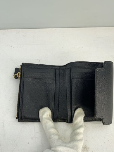 商品画像：3つ折り財布/--/BLK/レディース 4