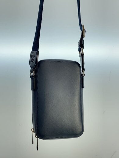 商品画像：ショルダーバッグ/レザー/NVY 3