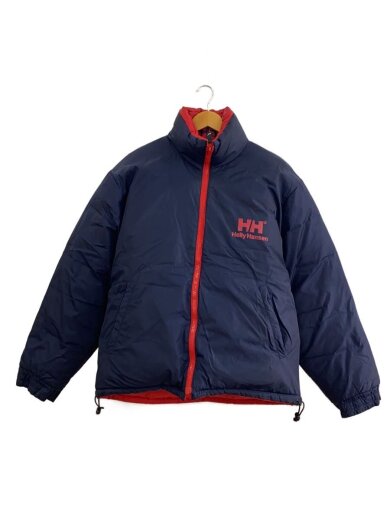 商品画像：ダウンジャケット/M/ナイロン/NVY/90S/デカロゴ 1