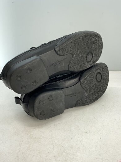 商品画像：ローカットスニーカー/25.5cm/BLK/レザー/3965 4