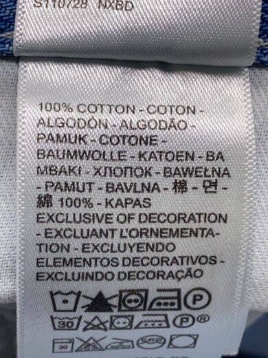 商品画像：ストレートパンツ/36/デニム/IDG/PC9-A3421-0002 6