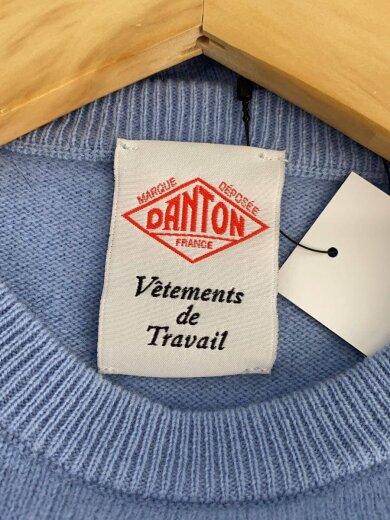 商品画像：ニット・セーター(薄手)/36/ウール/BLU/無地/DT-D0027 3