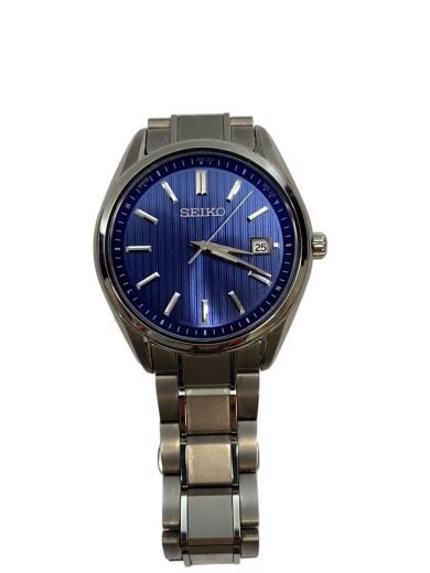 商品画像：ソーラー腕時計/アナログ/ステンレス/BLU/SLV/7B72-0ag0 1