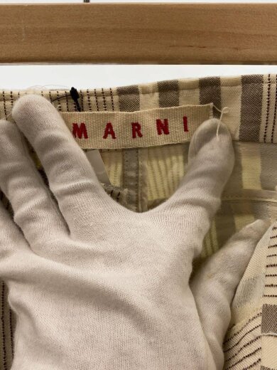 商品画像：ボトム/38/コットン/IVO/ストライプ/シルク混 4