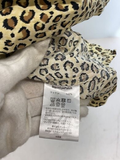 商品画像：半袖シャツ/XL/コットン/BEG/レオパード/取扱注意/刺繍 4
