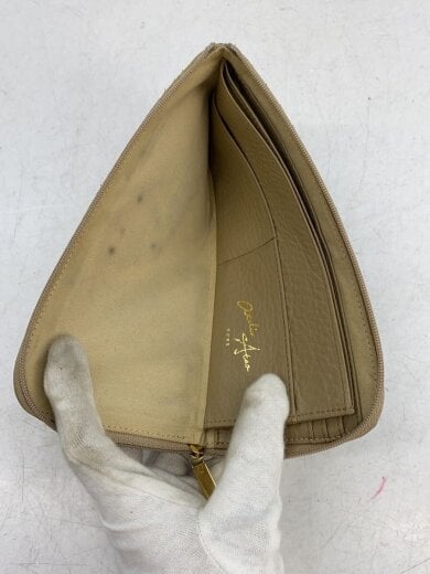 商品画像：長財布/BEG/レディース/パイソン/バイカラー/ベージュ/サックス 4