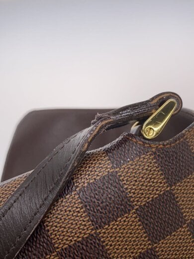 商品画像：ミュゼット・サルサ_ダミエ・エベヌ_ロングショルダー/PVC/BRW 8