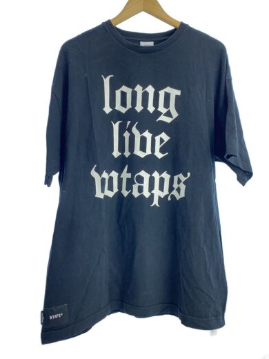 商品画像：Tシャツ/--/コットン/BLK/LONG LIVE WTAPS 1