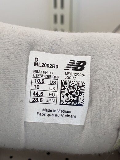 商品画像：ローカットスニーカー/28.5cm/GRY/ml2002r0 5