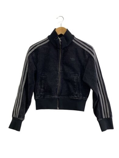 商品画像：ジャケット/M/コットン/GRY/JD3110/アディカラーデニムトラックトップ 1