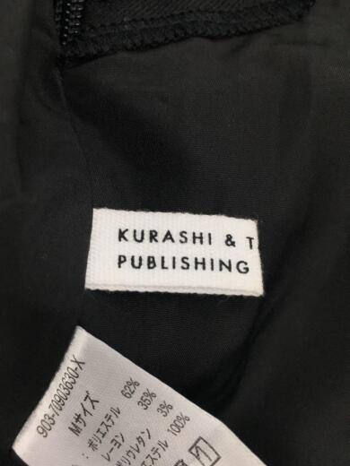 画像：KURASHI&Trips PUBLISHINGジャンパースカート/M/ポリエステル/黒/無地/903-70903630-X4