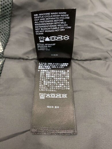 商品画像：ナイロンジャケット/M/ナイロン/GRY/無地/NF0A4U5F 5