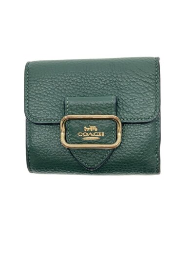 商品画像：2つ折り財布/レザー/GRN/無地/レディース/CF473// 1