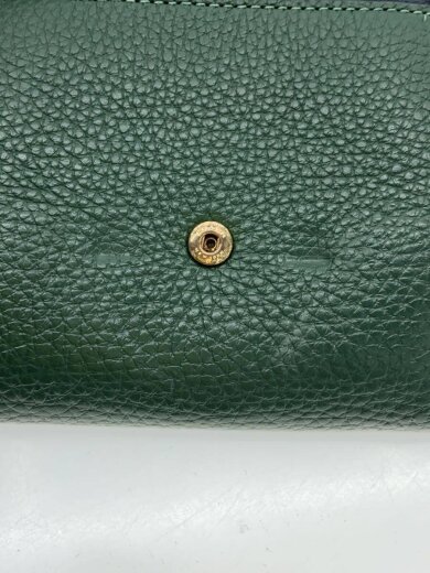 商品画像：2つ折り財布/レザー/GRN/無地/レディース/CF473// 7