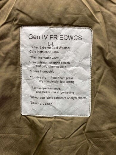 商品画像：LEVEL7/GEN4 FR ECWCS/L-L/汚れ・穴あき・ダメージ有/L/ポリエステル/BR 3