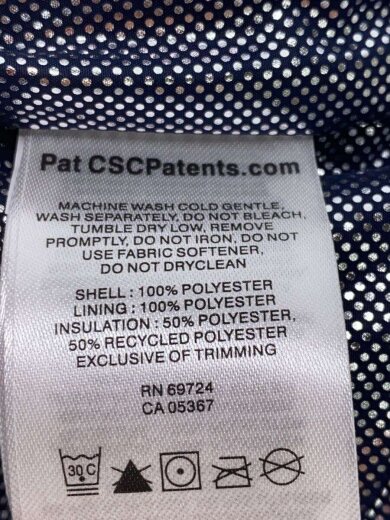 商品画像：ジャケット/L/ポリエステル/NVY 4