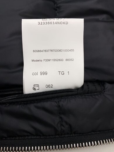 商品画像：ダウンジャケット/1/ナイロン/BLK/無地/f20911b52800 4