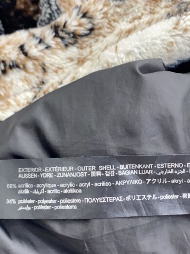 商品画像：フリースジャケット/XL/アクリル/BLK/3548/307/330 4