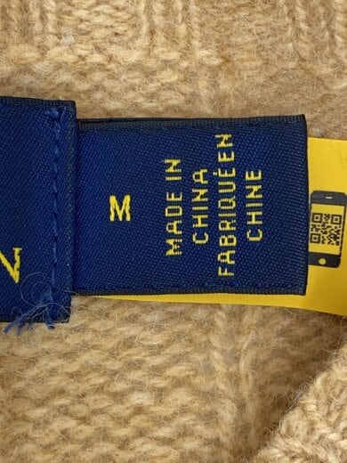 商品画像：ニット・セーター(薄手)/M/ウール/CML/無地 4