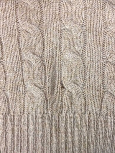 商品画像：ニット・セーター(薄手)/M/ウール/CML/無地 7