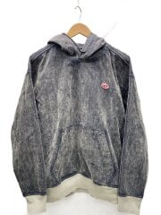 パーカー/S/コットン/GRY/D-UM-RIB-NE