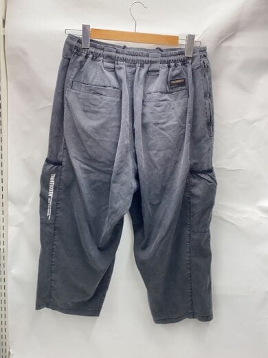 商品画像：STRIPE CROPPED CARGO/使用感有/クロップドパンツ/L/ポリエステル/GRY 2