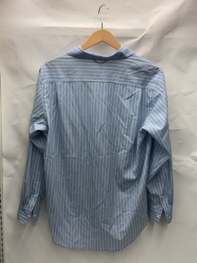 画像：AURALEESUPER FINE WOOL STRIPE SHIRT/長袖シャツ/3/ウール/BLU/a26ss01ww//2