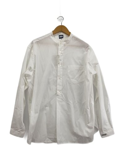 商品画像：長袖シャツ/XL/ポリエステル/WHT/HH42401// 1