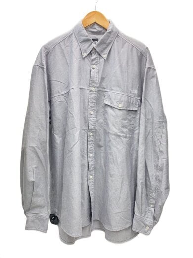 商品画像：L/S FD NUPTSE SHIRT_ロングスリーブフラッシュドライヌプシシャツ/XL/コットン/GRY// 1