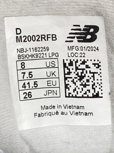 商品画像：M2002/グレー/26cm/GRY 5