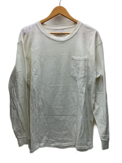 商品画像：長袖Tシャツ/L/コットン/WHT 1
