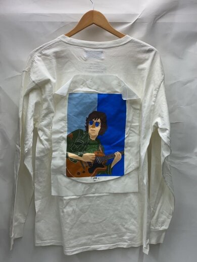 商品画像：長袖Tシャツ/L/コットン/WHT 2