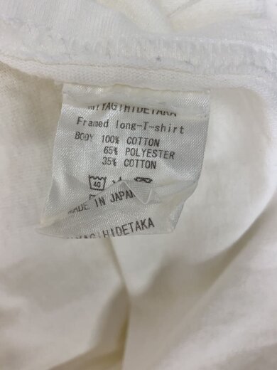 商品画像：長袖Tシャツ/L/コットン/WHT 4