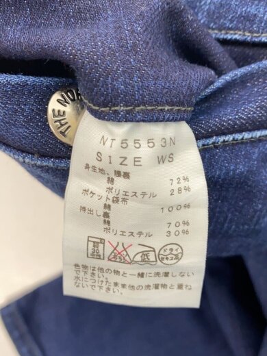 画像：THE NORTH FACE PURPLE LABELスキニーパンツ/S/コットン/インディゴ/NT5553N5