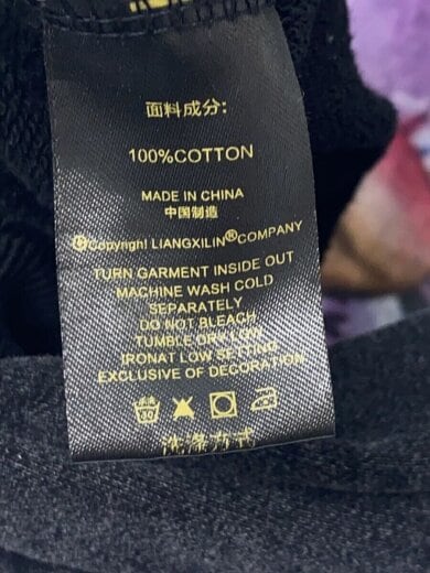 商品画像：liangxilin/パーカー/M/コットン/ブラック 4