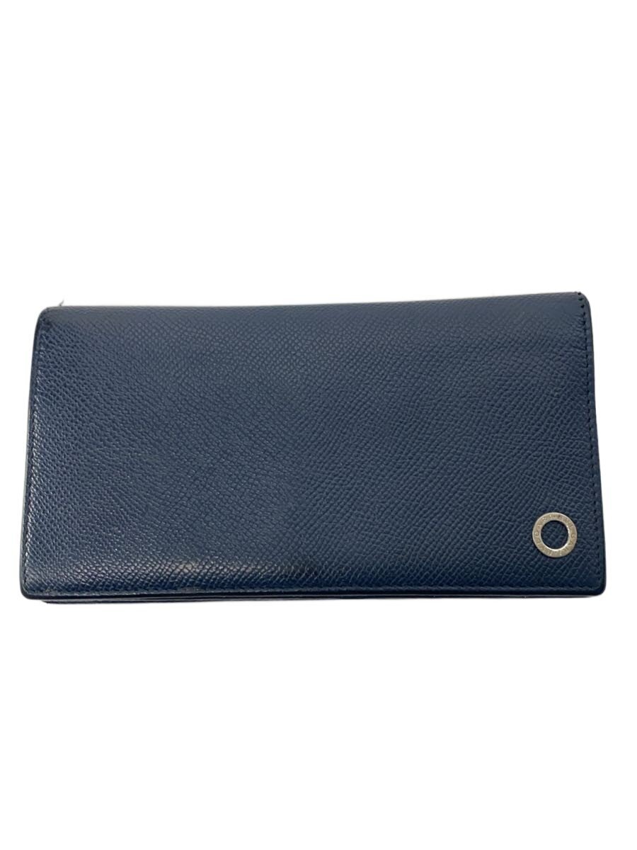 BVLGARI / 長財布/レザー/ネイビー/メンズ/283811/二つ折り/