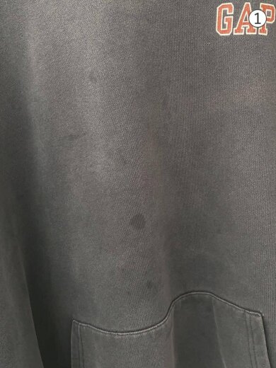 商品画像：パーカー/XXL/コットン/ネイビー/無地/オールドギャップ/フェード/ロゴ/スウェット 6