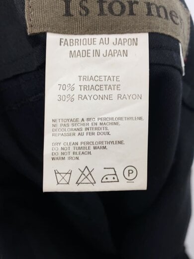 商品画像：カーゴパンツ/2/アセテート/ブラック/無地/MZ-P25-502 6