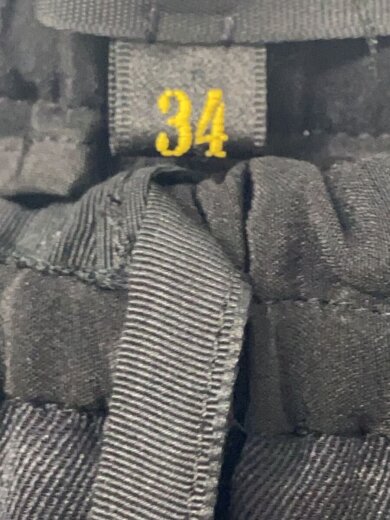 商品画像：ボトム/34/シルク/ブラック/無地/6514-299-0914/19SS/シルクツイルドロスト 4