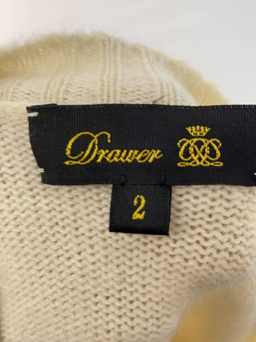 DRAWER / ニット・セーター(薄手)/2/カシミア/クリーム/無地/6513-106-0728