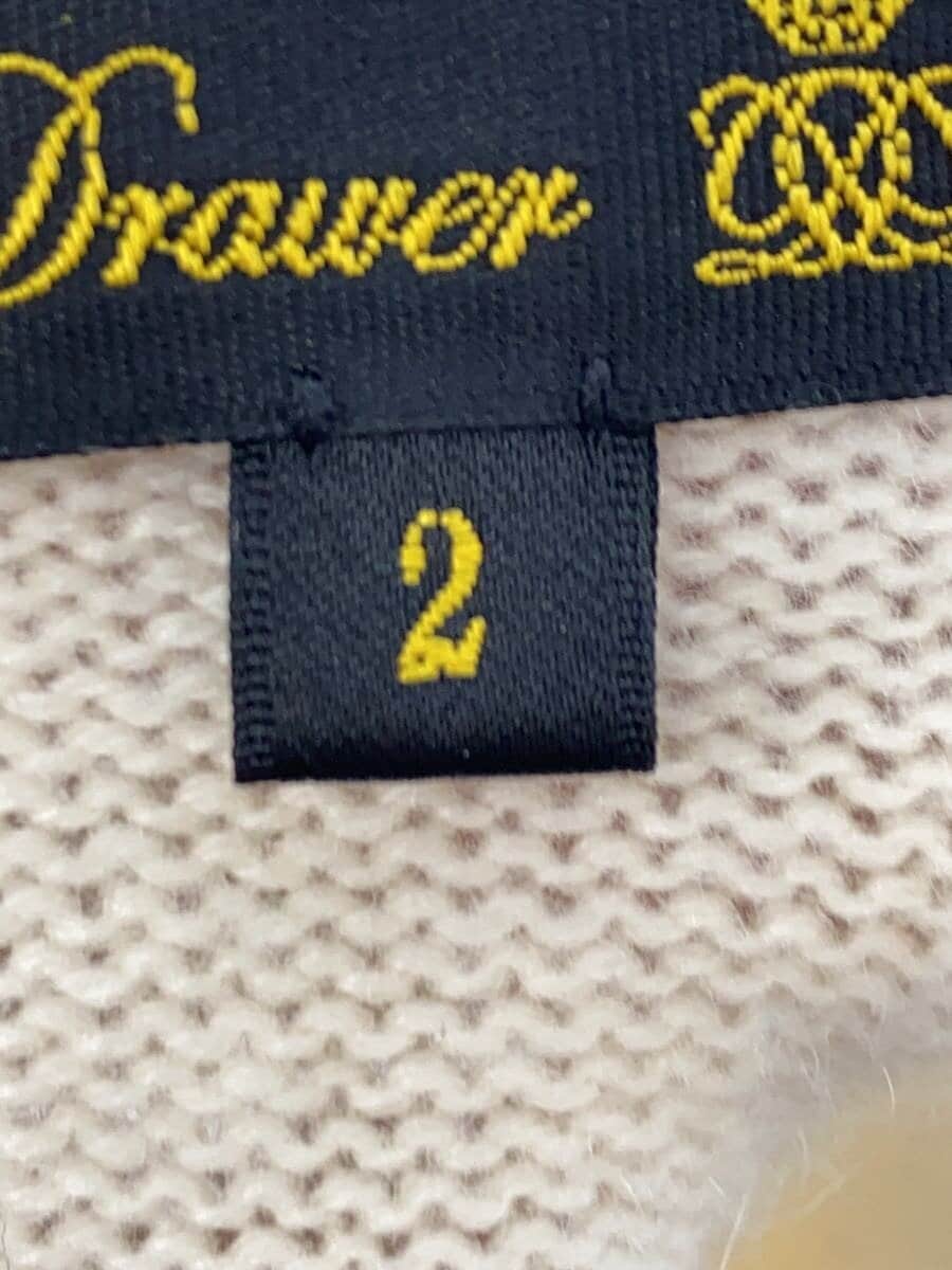 DRAWER / ニット・セーター(薄手)/2/カシミア/クリーム/無地/6513-106-0728