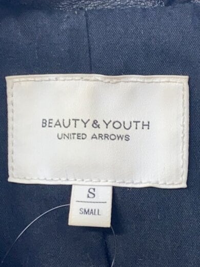 商品画像：レザージャケット・ブルゾン/S/羊革/ブラック/1625-199-4086 3