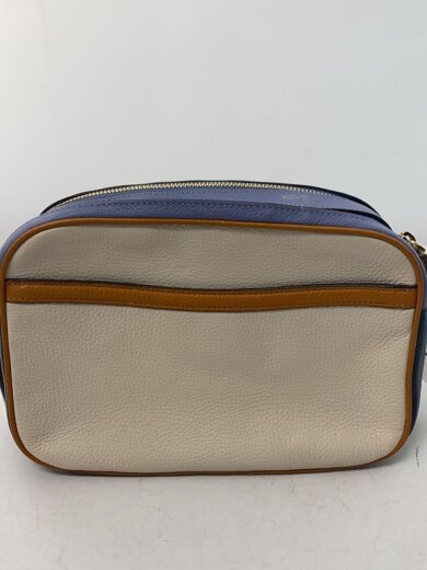 商品画像：ジェスクロスボディ_ホース・アンド・キャリッジ_カラーブロック_ネイビーレザー/ベージュ 3